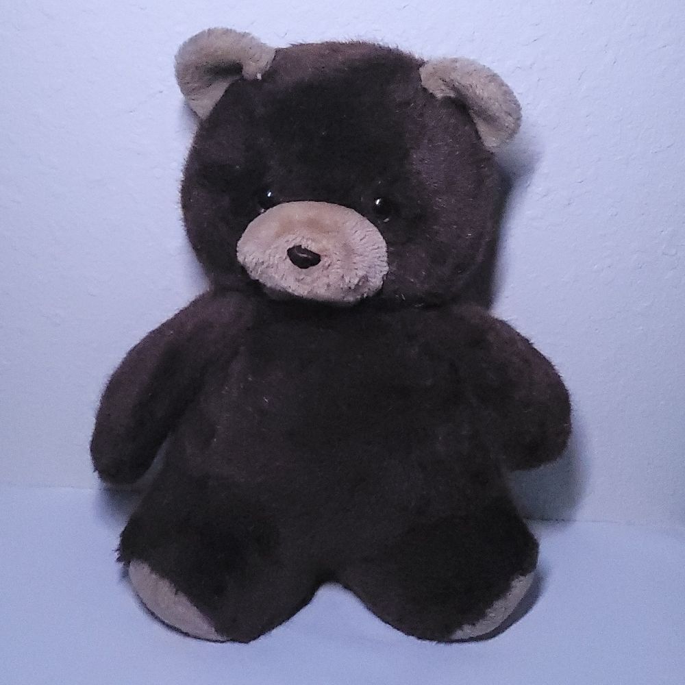 Vintage Dakin & Co 1984 Brown Plush Teddy Bear